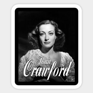 Joan Crawford Sticker